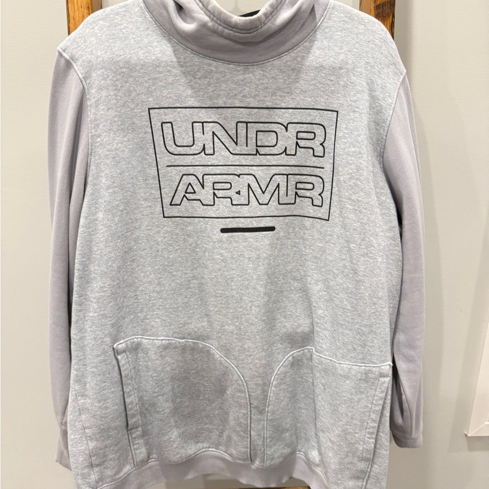 Under Armour Light Gray Hoodie